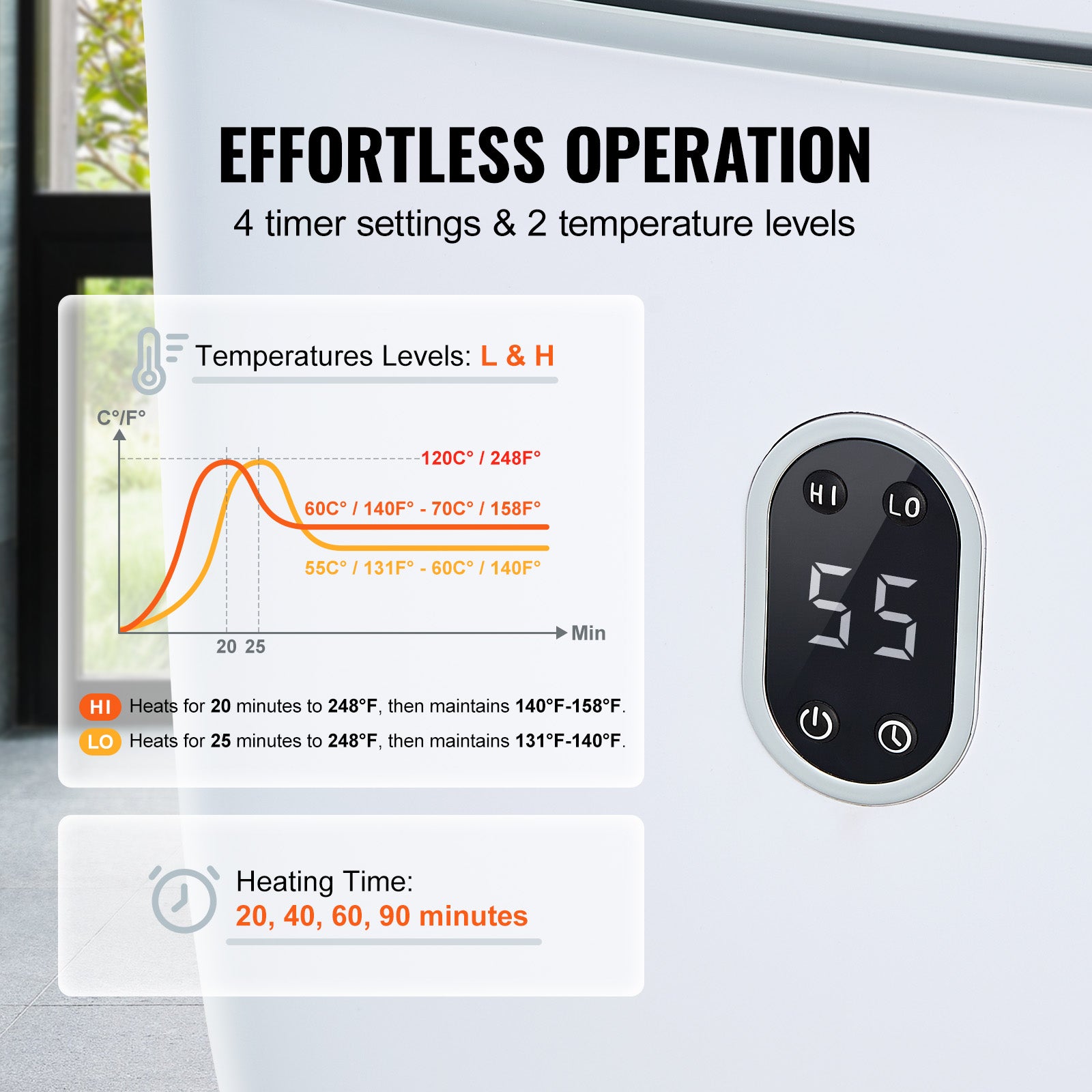 25L electric towel warmer with modern design, shown with towels placed inside for home or spa use.