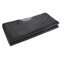 Portable infrared sauna blanket in gray with full‑length wrap design and adjustable heat controller.
