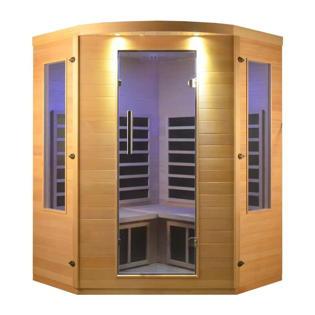 Aurora Grand Sanctuary Hemlock infrared – panoramic glass facade