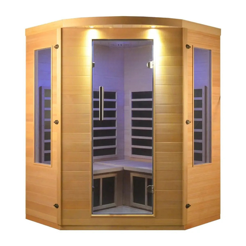 Aurora Grand Sanctuary Hemlock infrared – panoramic glass facade