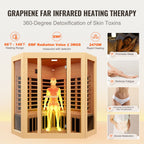 Aurora Elemental Corner Red Cedar infrared sanctuary – corner view