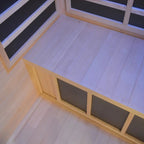 Aurora Command Solo Elite Hemlock infrared sanctuary – heating panels