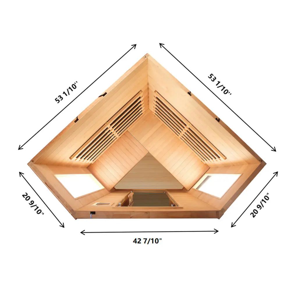 Aurora Grand Sanctuary Hemlock infrared – interior seating