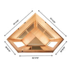 Aurora Grand Sanctuary Hemlock infrared – interior seating