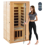 Aurora Grand Solo Hemlock Comfort infrared sanctuary – front elevation