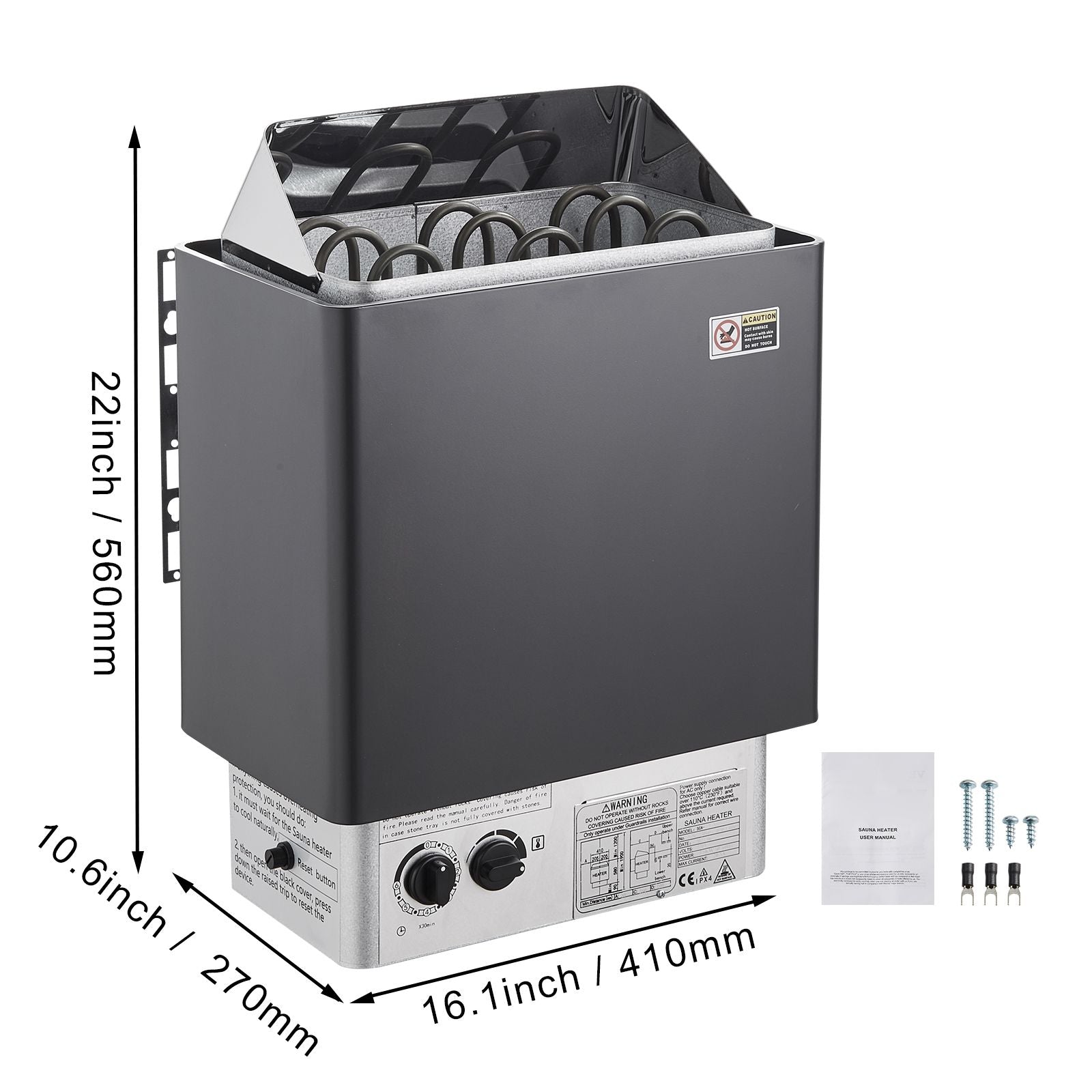 Technical Blueprint Schematic | Heavy-Duty Internal Heating Array Enclosure Assembly