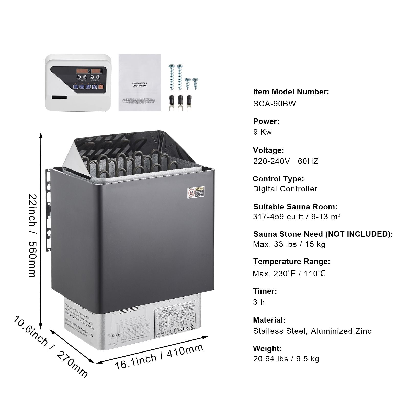 Technical Blueprint Schematic | Heavy-Duty Internal Heating Array Enclosure Assembly