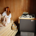 The Aurora Core 9KW Commercial Thermal Engine | Traditional Wooden Cabin Ambient Wellness Setting