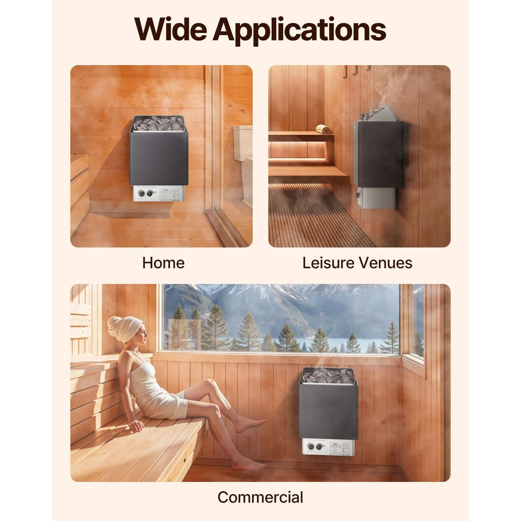 Versatile Infrastructure Applications | Home Leisure and Commercial Traditional Sauna Installation Profiles