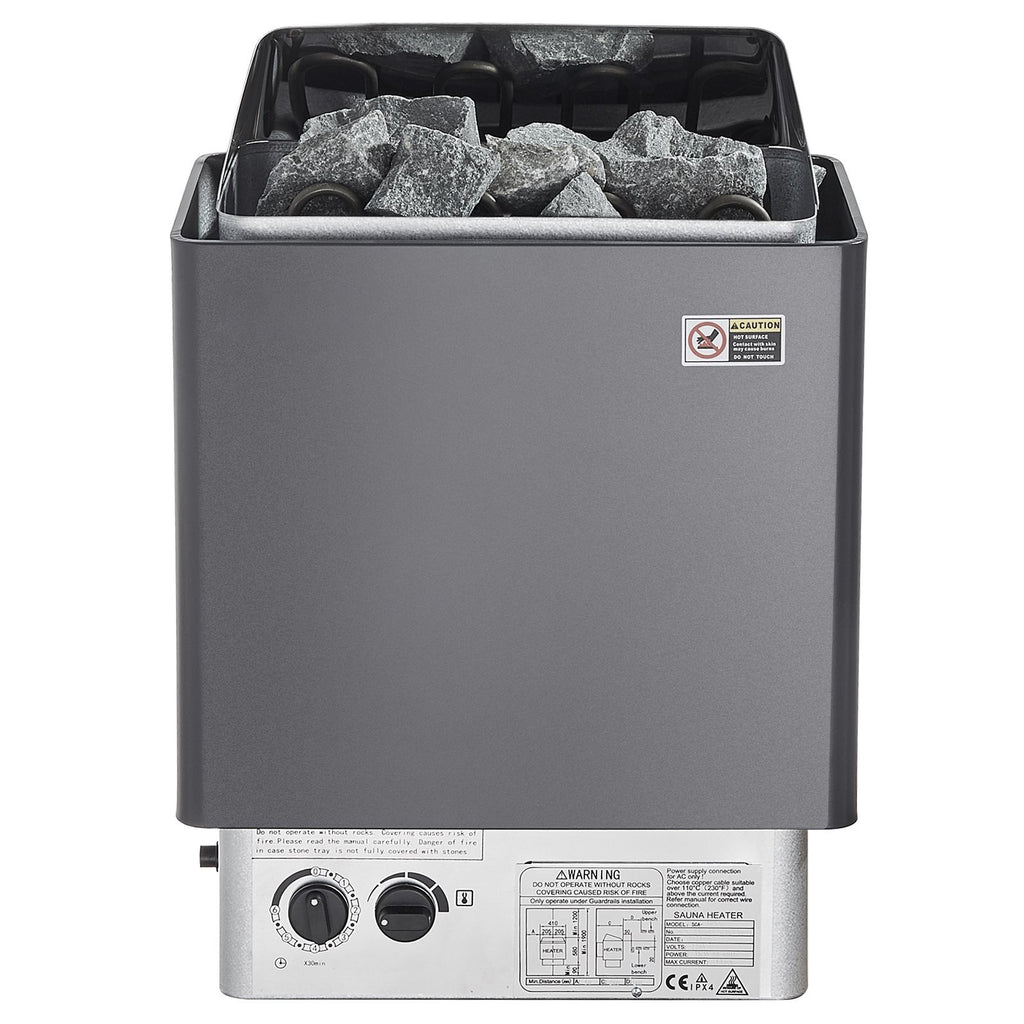 The Aurora Core Pro | 6KW Stainless Steel Commercial Grade Traditional Convective Heater Core with Integrated Stone Basin