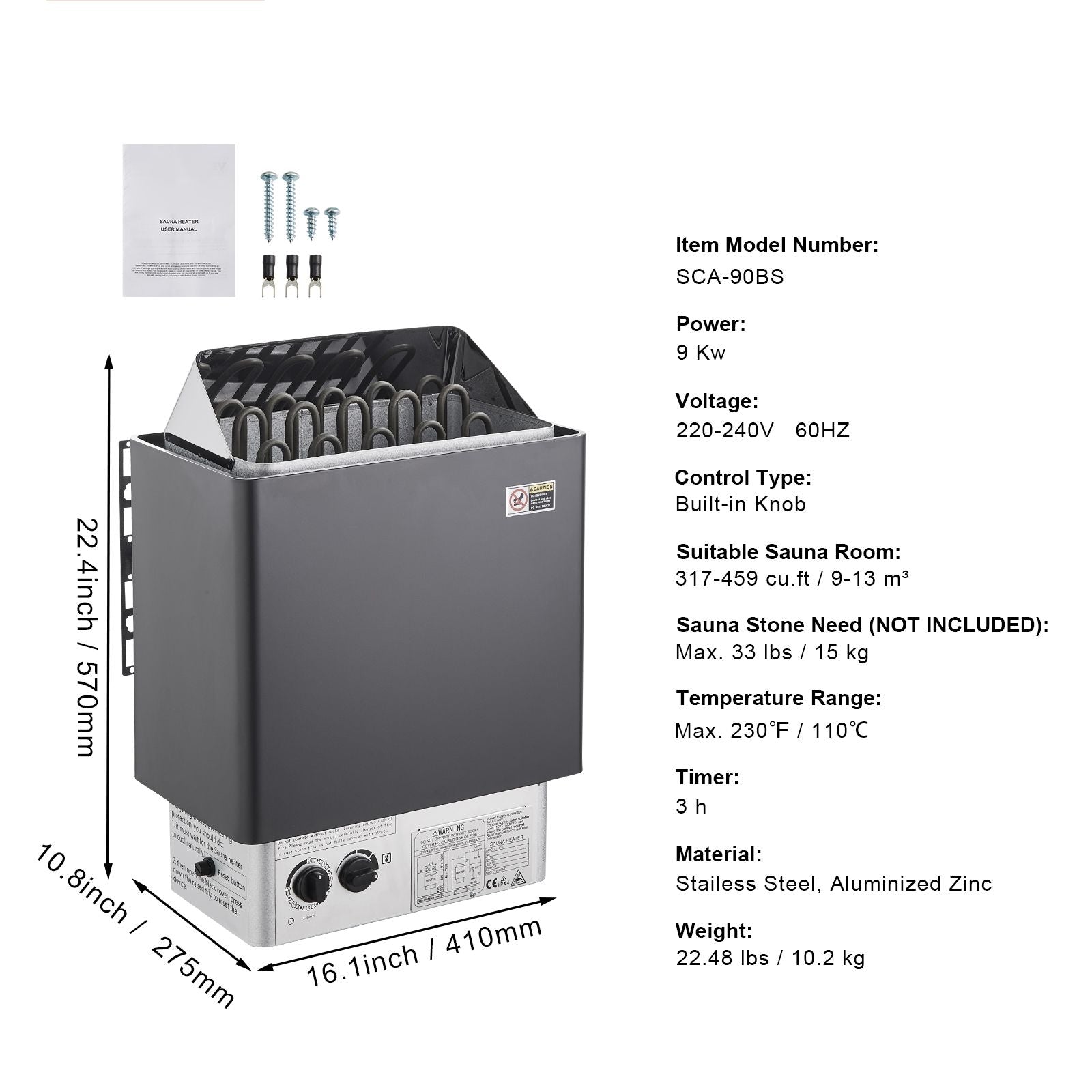 Technical Blueprint Schematic | Heavy-Duty Internal Heating Array Enclosure Layout