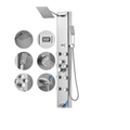 Aurora V Matrix Architectural Infrastructure 304 Stainless Steel Tower with 8-Jet Precision Recovery Array and Hydroelectric LED Temperature Interface.