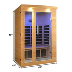 Aurora Performance Sanctuary Hemlock Elite infrared – front elevation