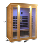 Aurora Panorama Sanctuary Hemlock infrared – panoramic glass facade