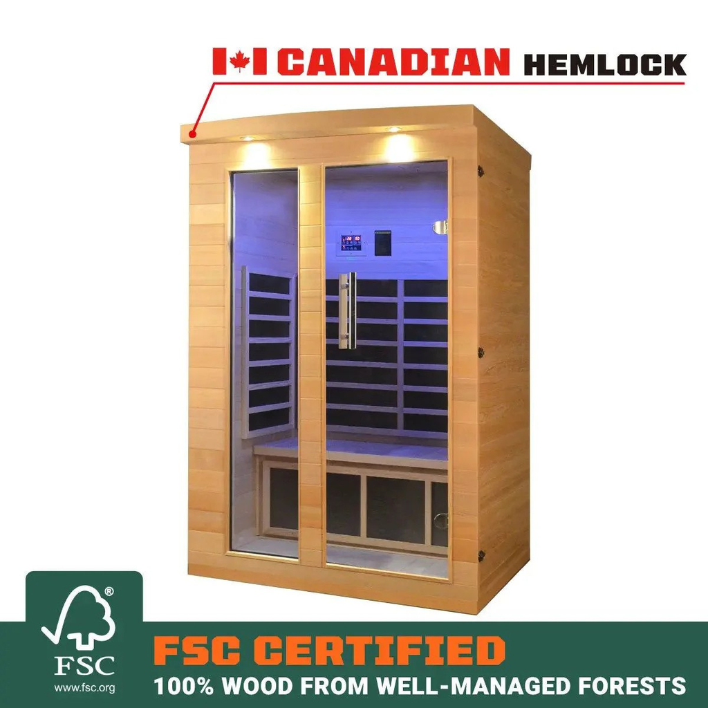 Aurora Performance Sanctuary Hemlock Elite infrared – front elevation